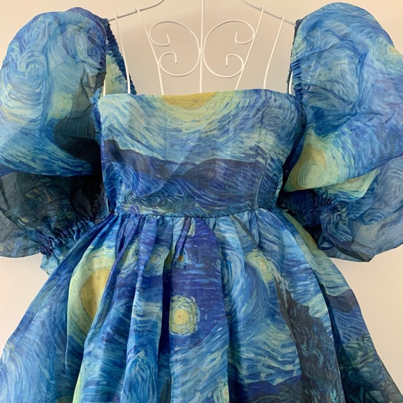 SELKIE Starry Night French Puff - Picture 6 of 13